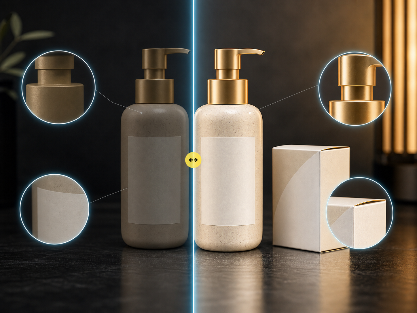 AI enhanced product photo